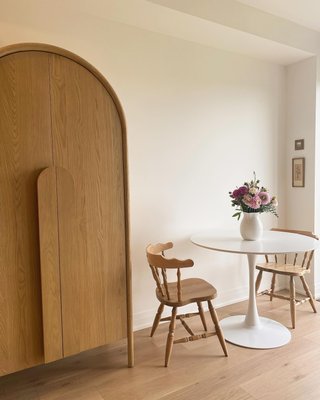 Annie 38" Natural Wood Storage Bookcase with Shelves by Leanne Ford - image 10 of 11