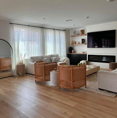 Fields Cane Back White Accent Chair - image 19 of 20