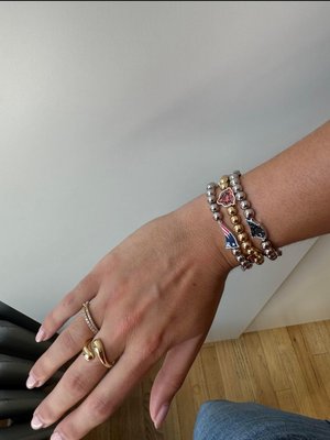 Chicago Bears NFL Pisa Charm Bracelet - Chicago Bears