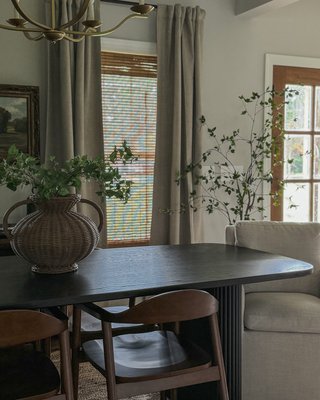 Walton Ribbed Leg 90" Dining Table - image 12 of 15