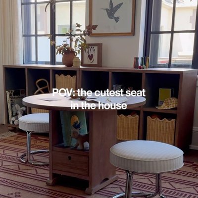 Discovery Hazelnut Kids Brown Play Table with Storage by Jeremiah