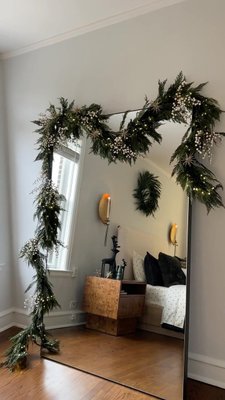 Play Faux Cypress Real Touch Holiday Garland 15' - video 0 of 0