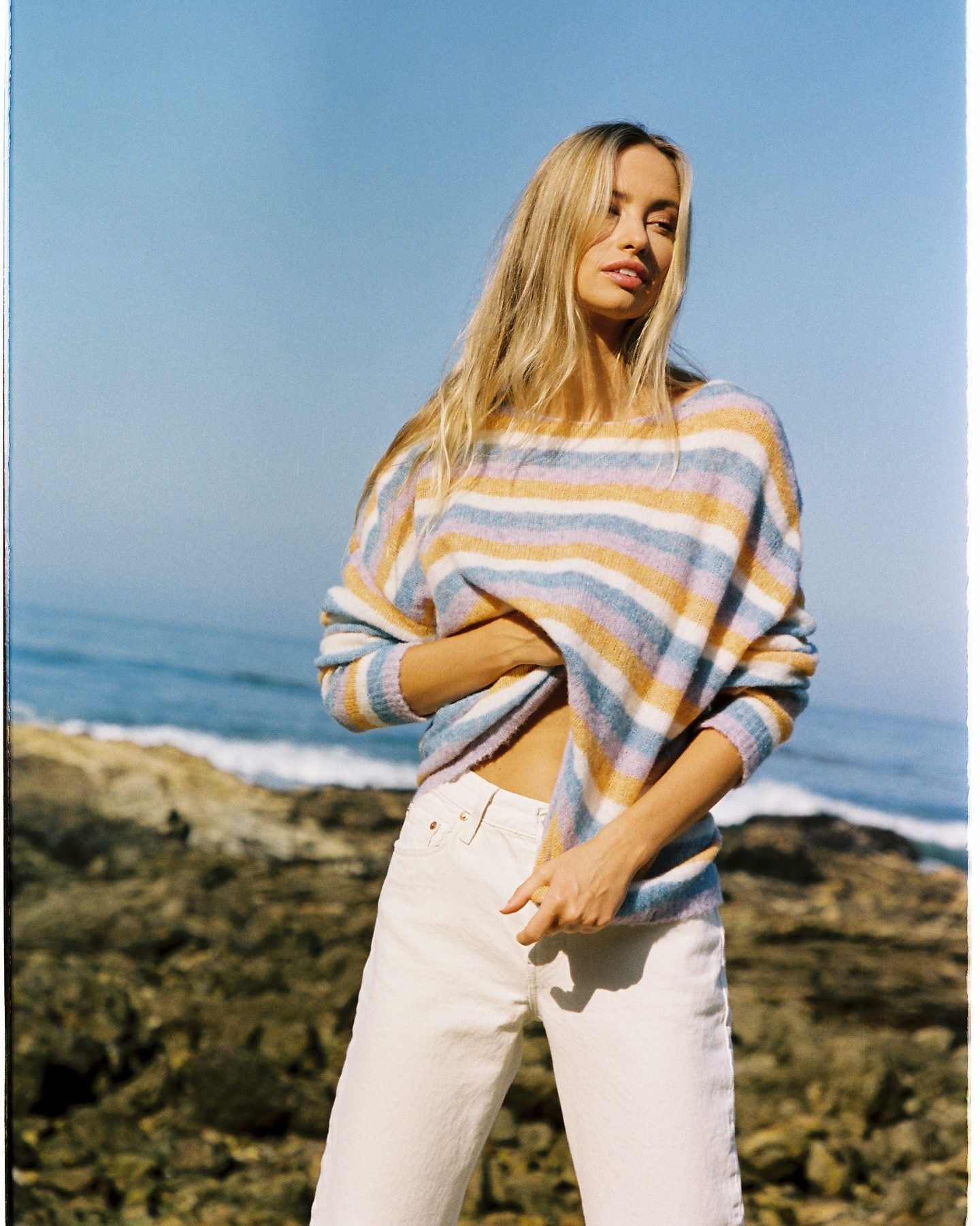 SUNSEA GOOFY SWEATER サンシーフード付きグーフィーニット サイズ2