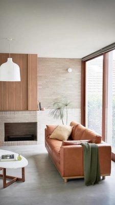 Buy Daphne Leather Sofa Online in Australia | Freedom
