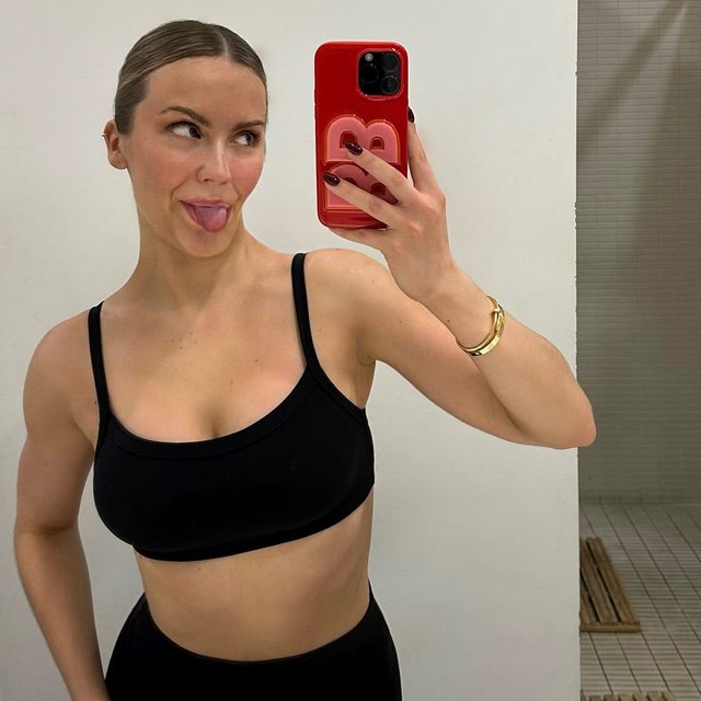 Block Font Custom iPhone Case - Red/Pink