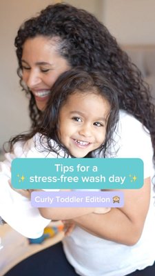 Tips to take your little ones from bed head to curly cutie with minimal meltdowns 😂💖

These LUCK™ goodies take after our proven parent formulas 👯‍♀️ Simple, effective, and good for curls PLUS super duper gentle for even the most delicate skin & hair ✨ 

Link in bio to learn more + shop 🛒 Come back and tell us if your next wash day is full of smiles like this 🤭 #curlyhair #curlyhairkids #bathtimetips