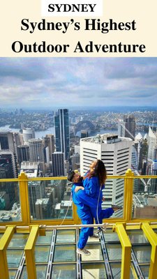 🇦🇺Sydney’s Highest Outdoor Adventure 

🌆Skywalk at Sydney Tower Eye offers a bird’s-eye view of Sydney like no other. 

📍SKYWALK sydneytowereye 

🎟️ From $95 for Adults and $70 for Kids

🌆Standing 268 meters above ground, this heart-pounding outdoor walk offers unmatched 360-degree views of Sydney’s iconic skyline. Feel the adrenaline as you step onto the glass platform, with the city bustling below. Perfect for adventurers, photographers, or anyone looking for a fun adventure experience, this is Sydney from a whole new angle.

👉🇦🇺Follow nomadicfoodiereeth for more Australia Bucketlist Experiences. 

#sydney #thingstodoinsydney #sydneydateideas #sydneytower #sydneytowereye #skywalk #sydney #australiagram #australia #seeaustralia 
#sydneyitinerary #sydneyharbour #sydneyharbourbridge #sydneyinfluencer