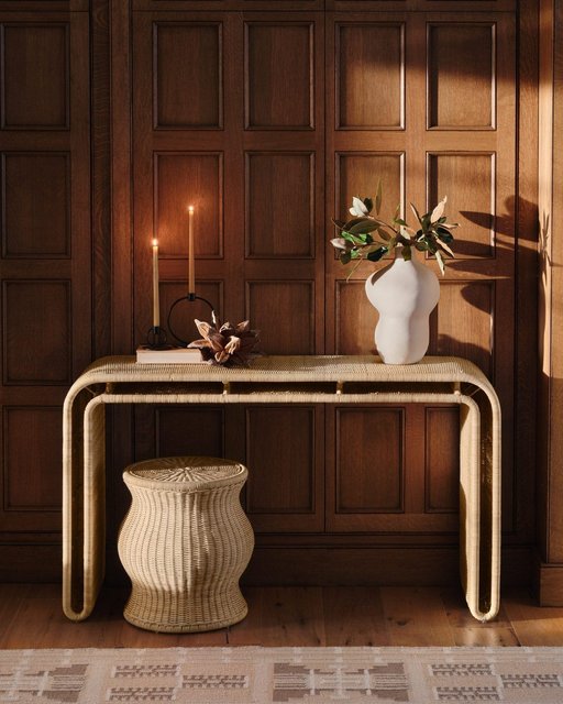 Dua Wicker Stool   – The Citizenry