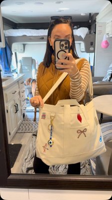 Custom Icon Tote - Natural