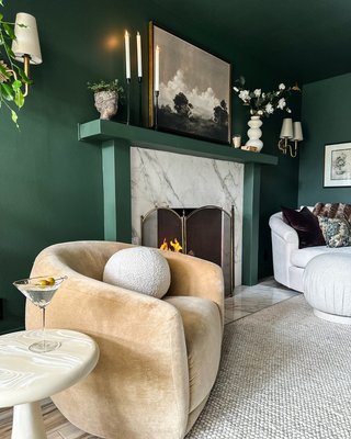 Ceremonie Natural Boucle Dining Chair by Athena Calderone - image 13 of 16