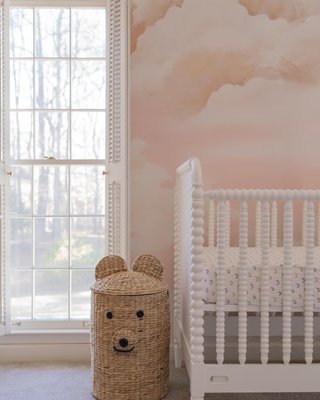 Black Bear Woven Kids Hamper with Handles - image 8 of 10