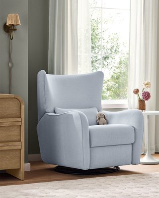 Aurora Cream Nursery Electronic Power Recliner with Night Light - image 12 of 13