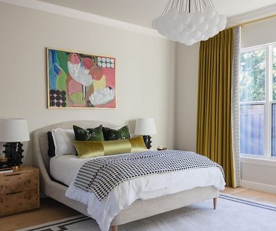 Lafayette Mist Grey Upholstered Queen Bed - image 15 of 18