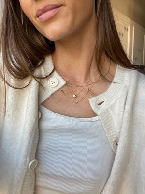 18K Gold Vermeil Horseshoe Necklace - Horseshoe
