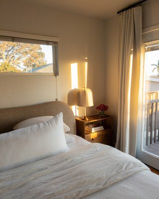 Allegra Rattan and Linen Dome Table Lamp by Jake Arnold 20.7" - image 17 of 21