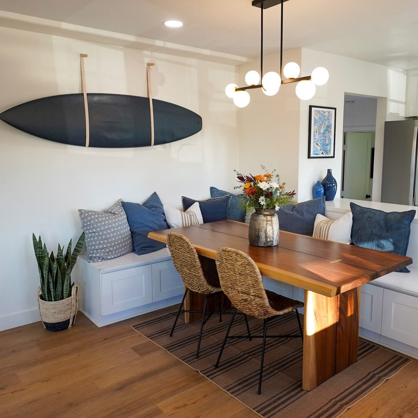 Sansur Rustic Pecan Live Edge Wood Dining Table World Market