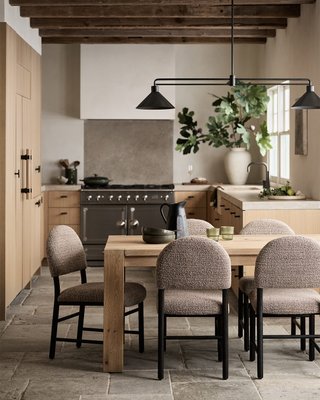 Terra 90" Natural White Oak Solid Wood Dining Table - image 20 of 22