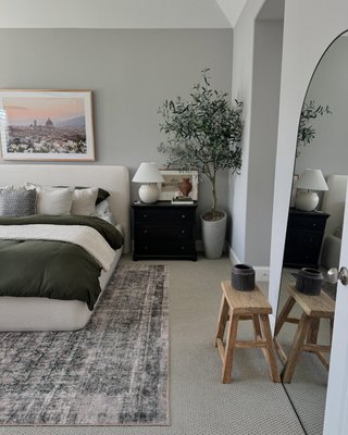 Slant Light Grey Short Indoor/Outdoor Planter - image 11 of 15