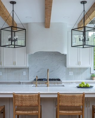 Nolan Square Black Glass Pendant Light - image 12 of 16