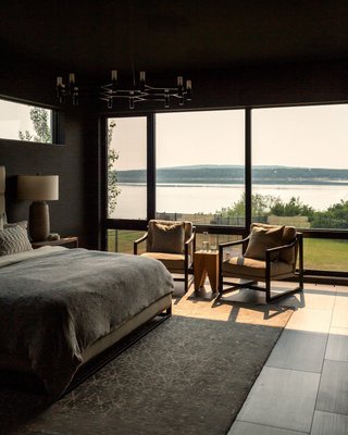 Keane 31.5" Black Solid Wood Charging Nightstand, Set of 2 - image 11 of 12