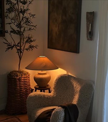 Le Tuco Shearling Accent Chair by Athena Calderone - image 19 of 22