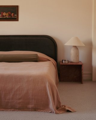 T Tall Marble Side Table - image 14 of 16