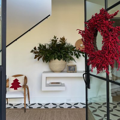 Faux Red Mini Berry Stem 48" - image 4 of 5