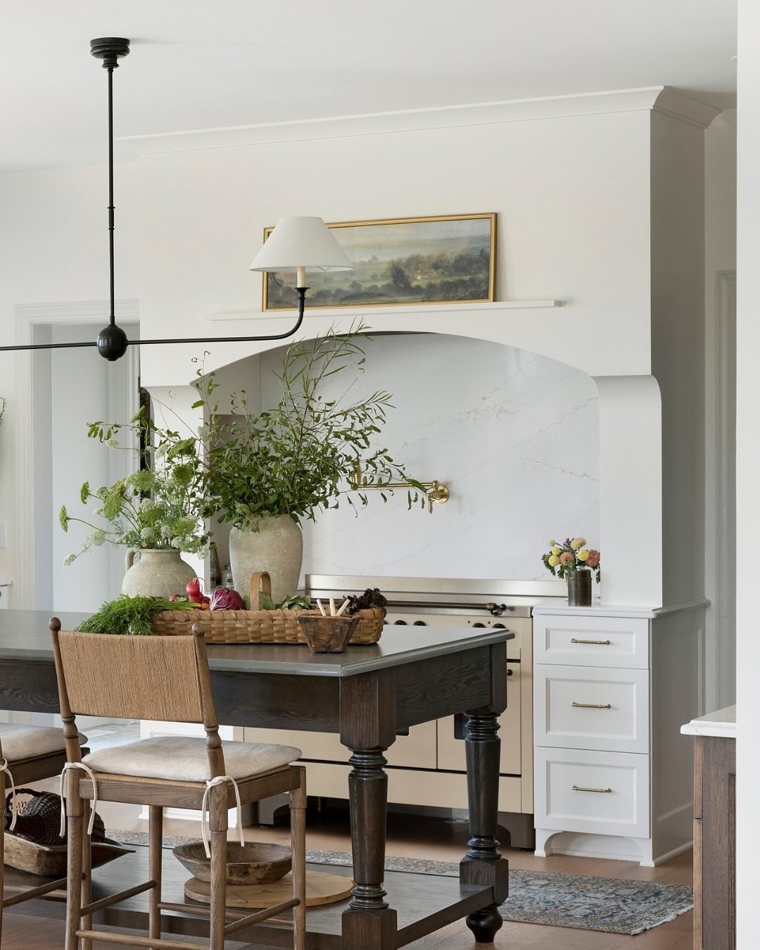 Fayth Antique Walnut Counter Stool | Kathy Kuo Home