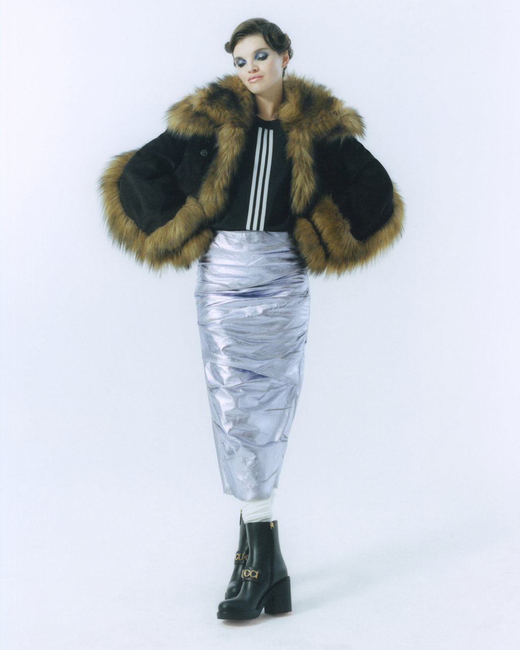 Louis Vuitton Stripe Accent Monogram Pleated Skirt - Vitkac shop online