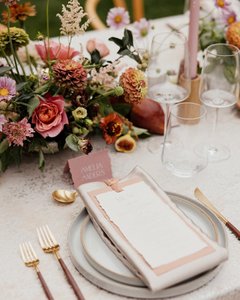 Blooming Lace Overlay - Linen Rentals