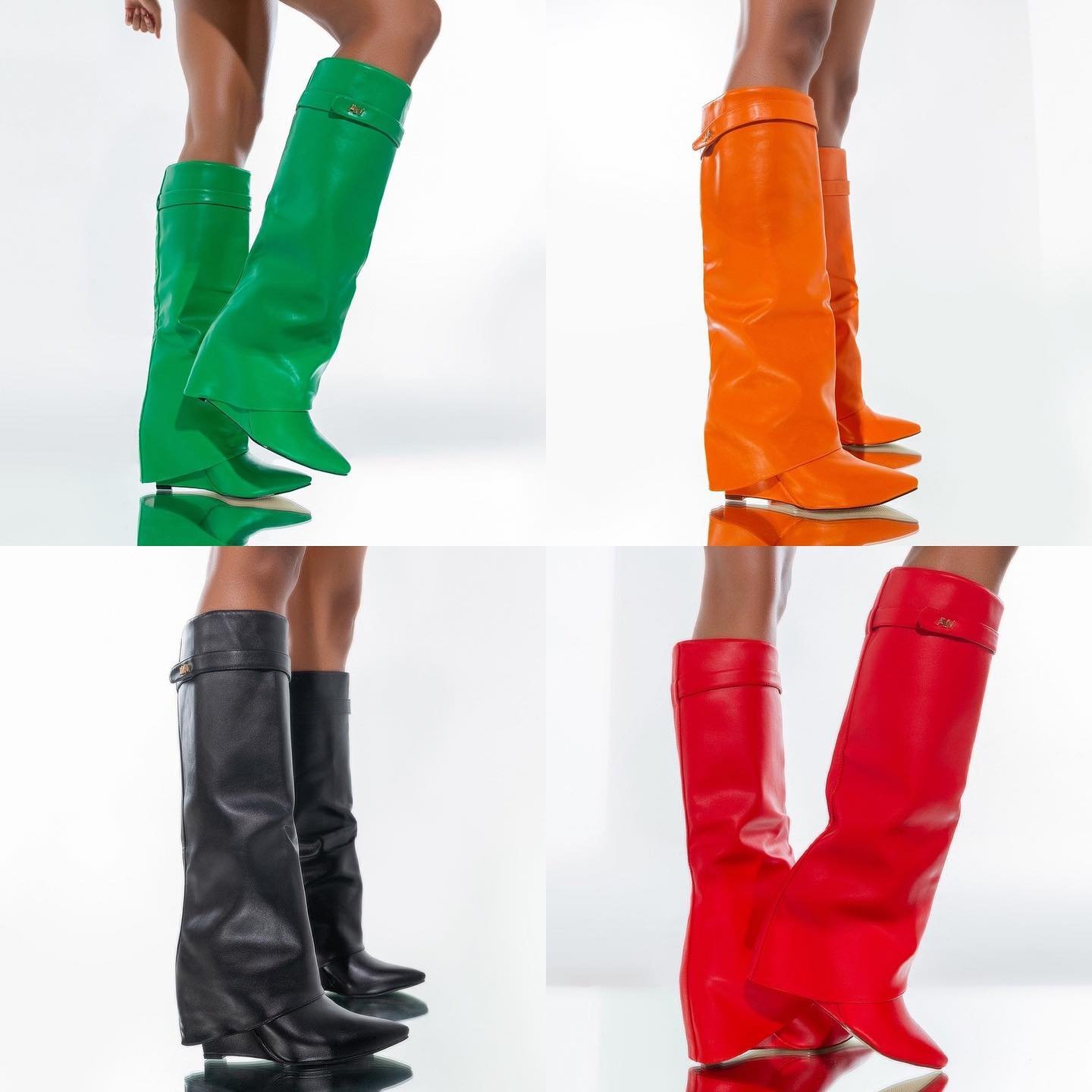 azalea wang stuck on you wedge boot