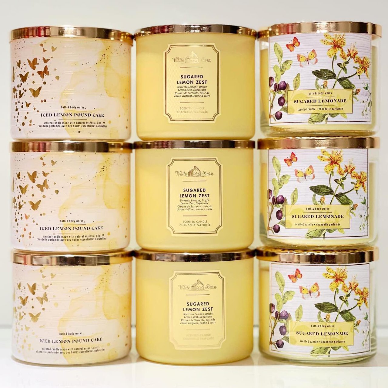 iced lemon pound cake candle bath and body works