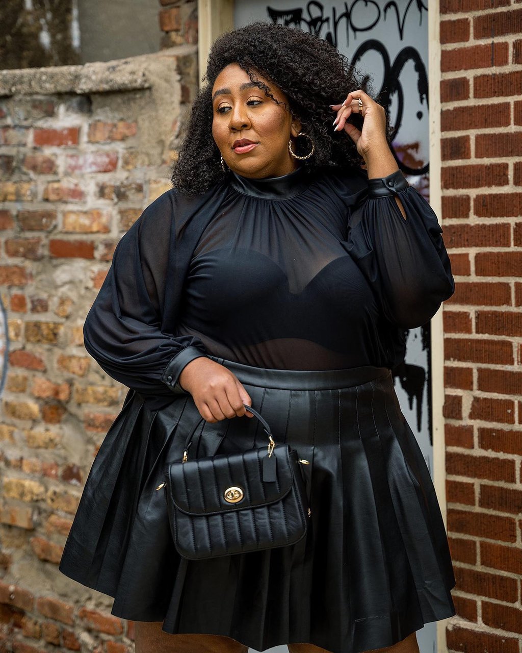 Eloquii 2025 leather dress