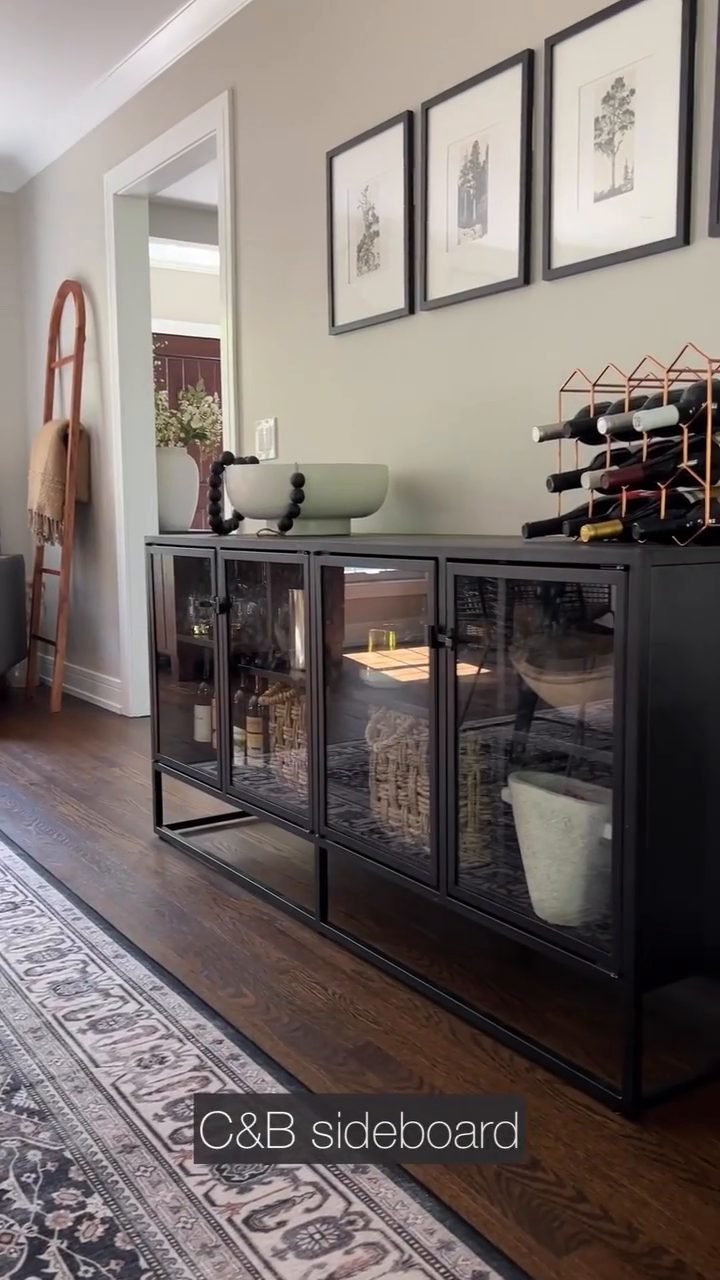 Crate and store barrel casement sideboard